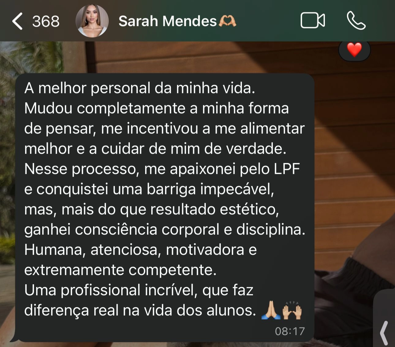 Depoimento 1